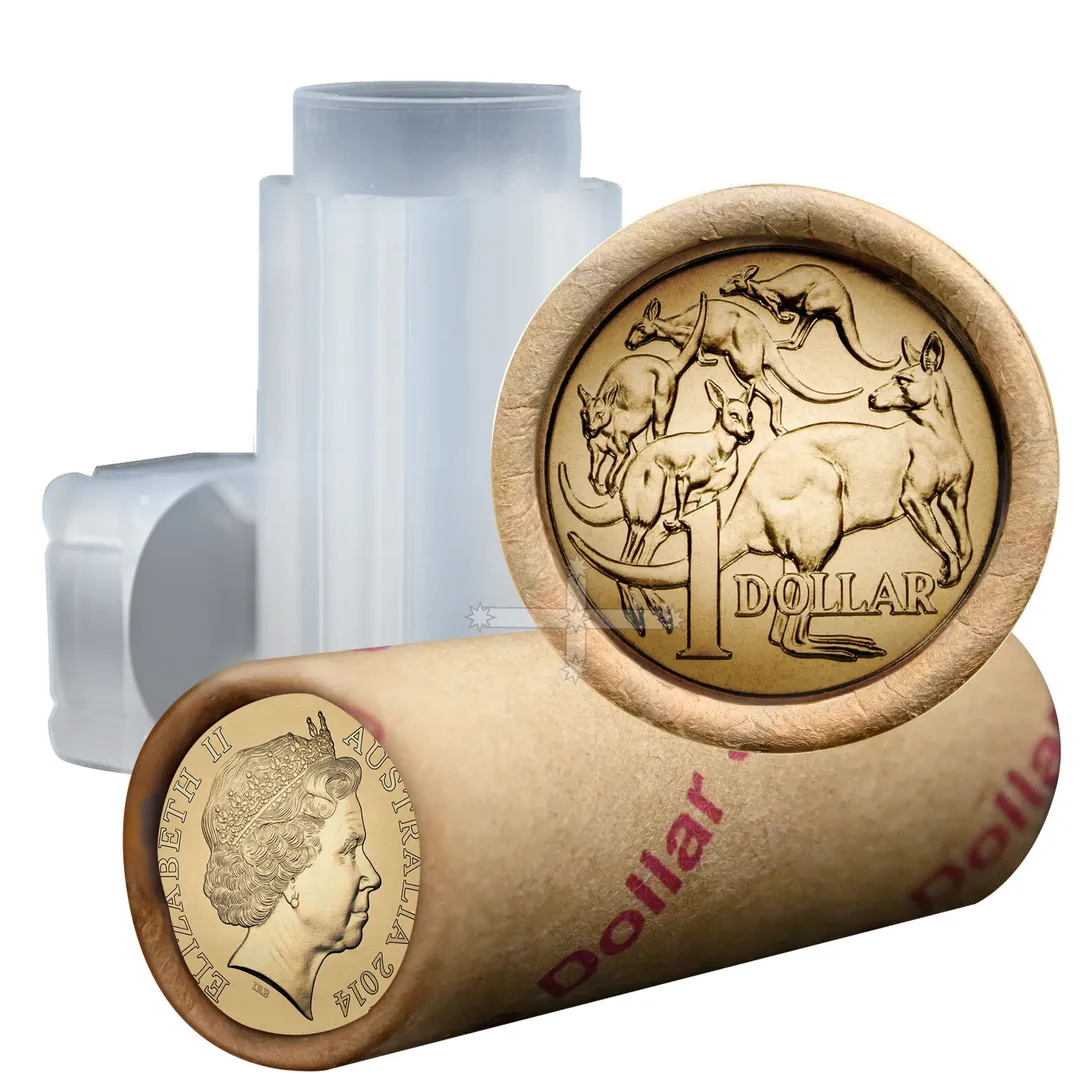 Lot 23 — 2014 $1 Mob of Roos RAM Roll (One Dollar)