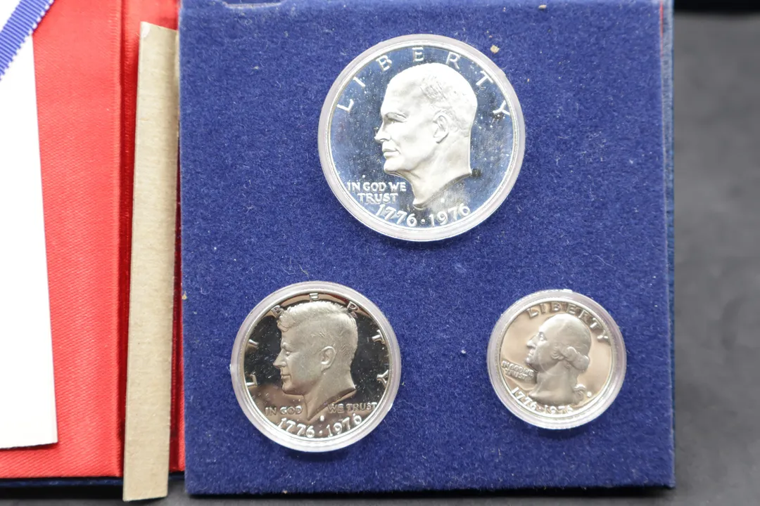 Lot 7 — USA 1776–1976 Bicentennial 3-Coin Proof Set