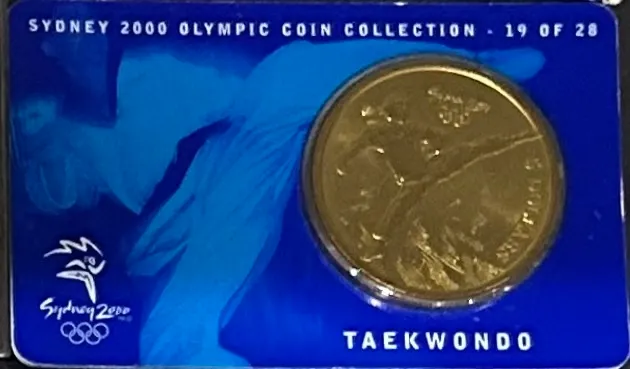 Lot 6 — Sydney 2000 Olympic Coin Collection – Taekwondo