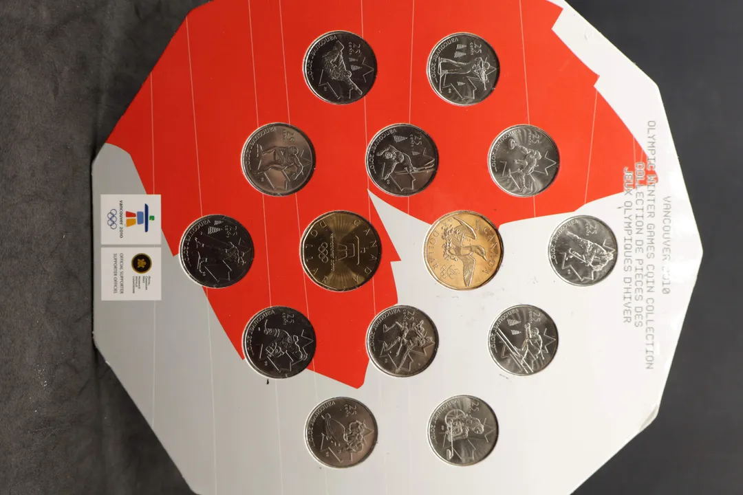 Lot 1 — Canada Vancouver 2010 Olympic Winter Games Coin Collection