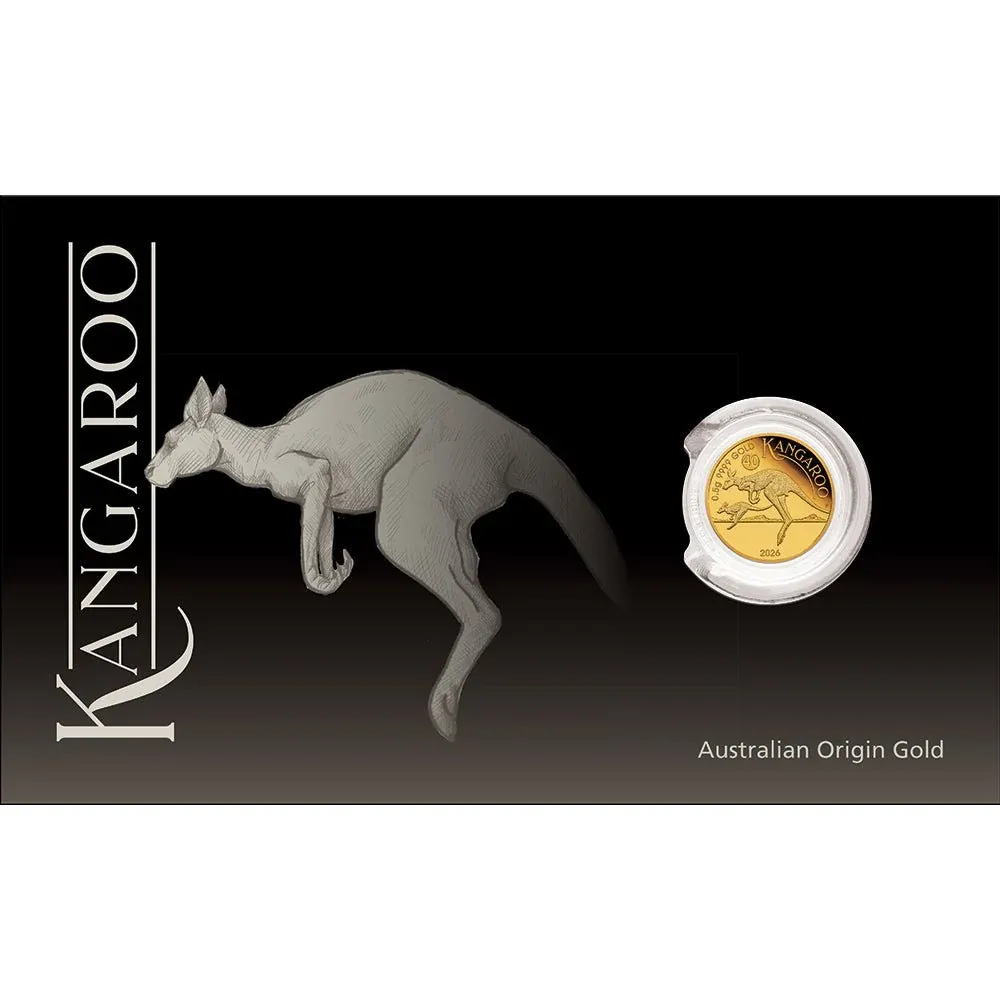 Lot 10 — 2026 Mini Kangaroo (0.5g) Gold Coin