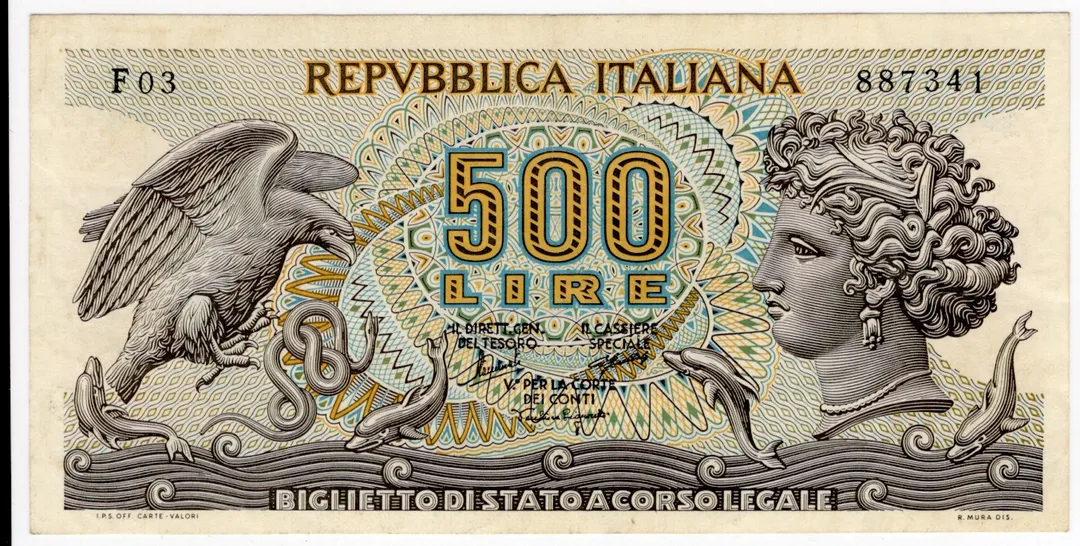Lot 40 — Italy, 1966, 500 Lire