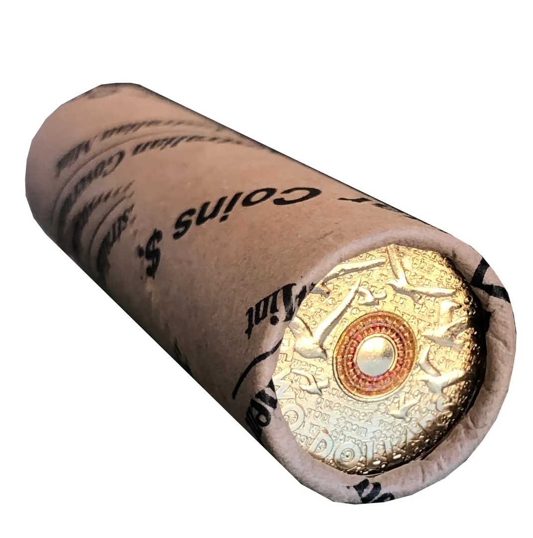 Lot 5 — BIN: 2015 $2 Orange Remembrance Day - Flanders Fields RAM Roll